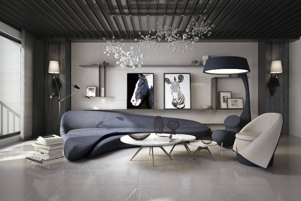 29°柔光磚色彩設計鑒賞 | 灰色，是都市人回歸沉